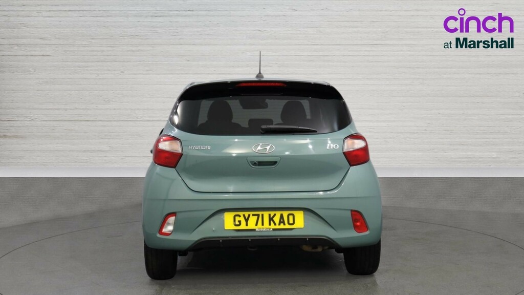 Hyundai I10 I10 1.0 Mpi Premium Tech Pack GY71KAO Green #4