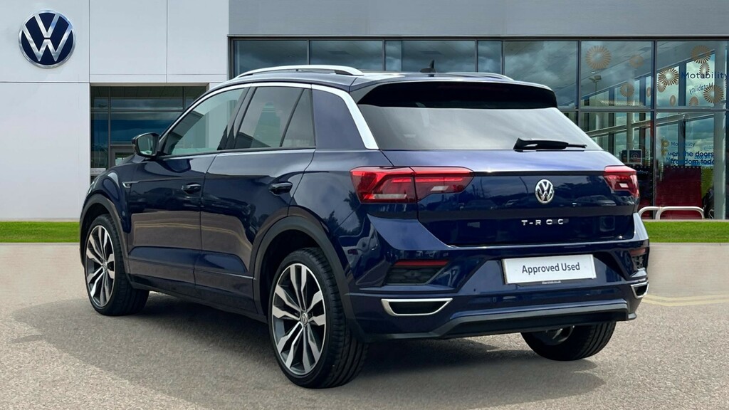 Volkswagen T-Roc T-roc 1.5 Tsi Evo R-line Dsg RE20OLU Blue #3