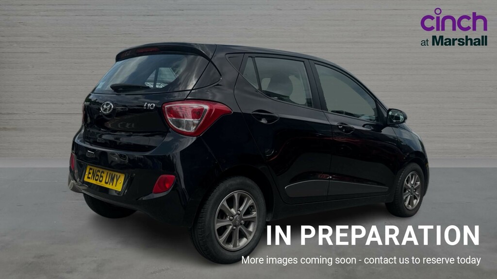 Hyundai I10 I10 1.2 Premium EN66UMY Black #2