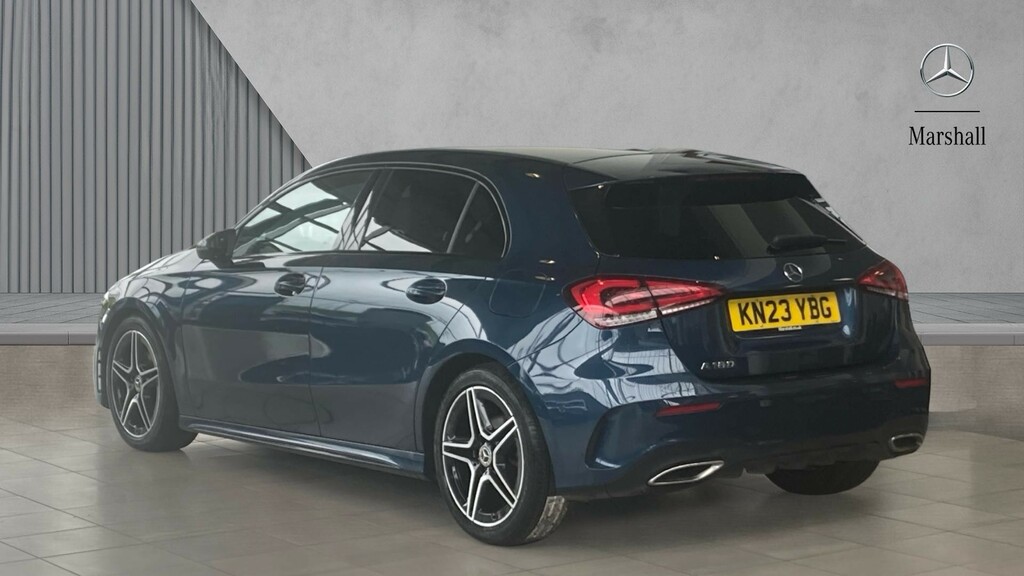 Mercedes-Benz A Class A Class A180 Amg Line Executive KN23YBG Blue #2