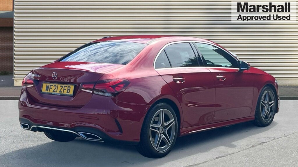 Mercedes-Benz A Class A Class A220d Amg Line Executive WF21ZFB Red #3
