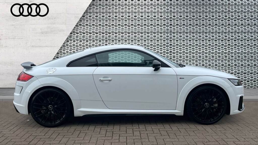 Audi TT Tt 45 Tfsi Quattro Black Edition S Tronic SW19YMS White #4