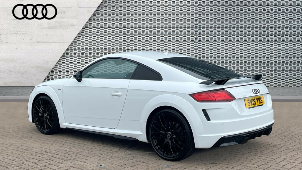 Audi TT Tt 45 Tfsi Quattro Black Edition S Tronic SW19YMS White #3