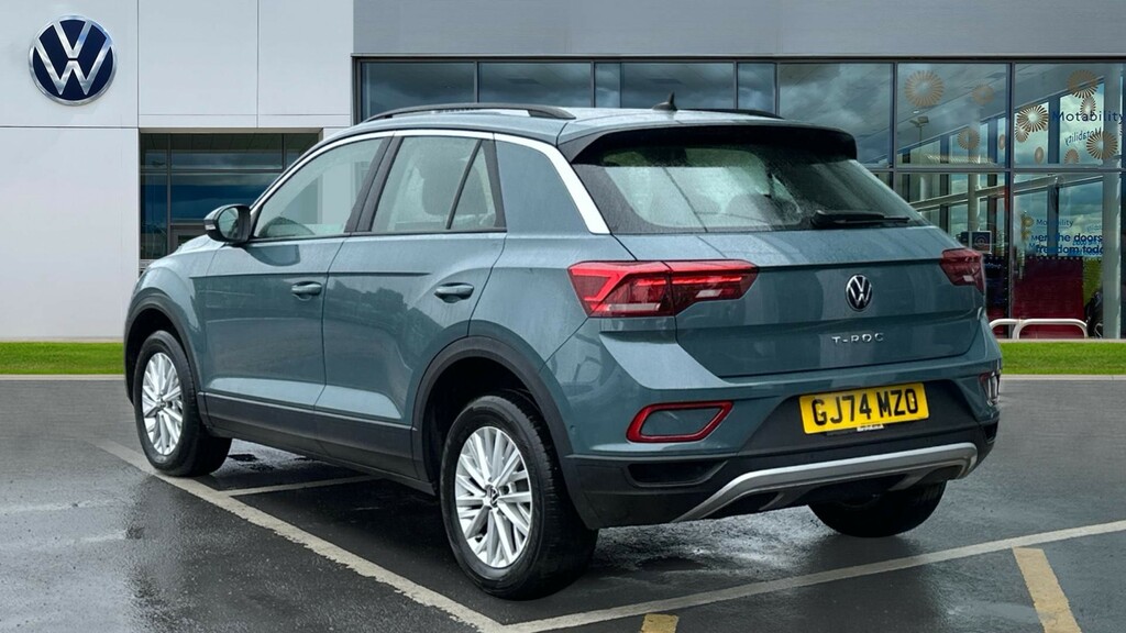 Volkswagen T-Roc T-roc 1.5 Tsi Life Dsg GJ74MZO Blue #3