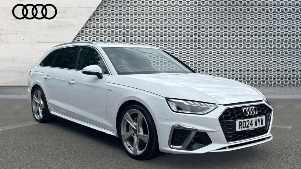 Audi A4 Avant Audi A4 Avant S Line 40 Tfsi 204 Ps S Tronic White