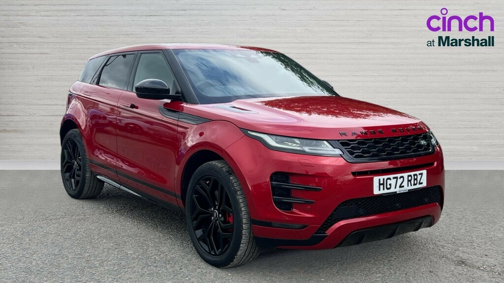 Land Rover Range Rover Evoque Range Rover Evoque 1.5 P300e Aut HG72RBZ Red