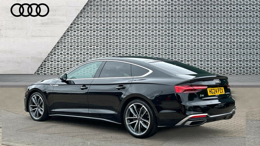 Audi A5 A5 40 Tfsi 204 S Line S Tronic HG24PZX Black #3
