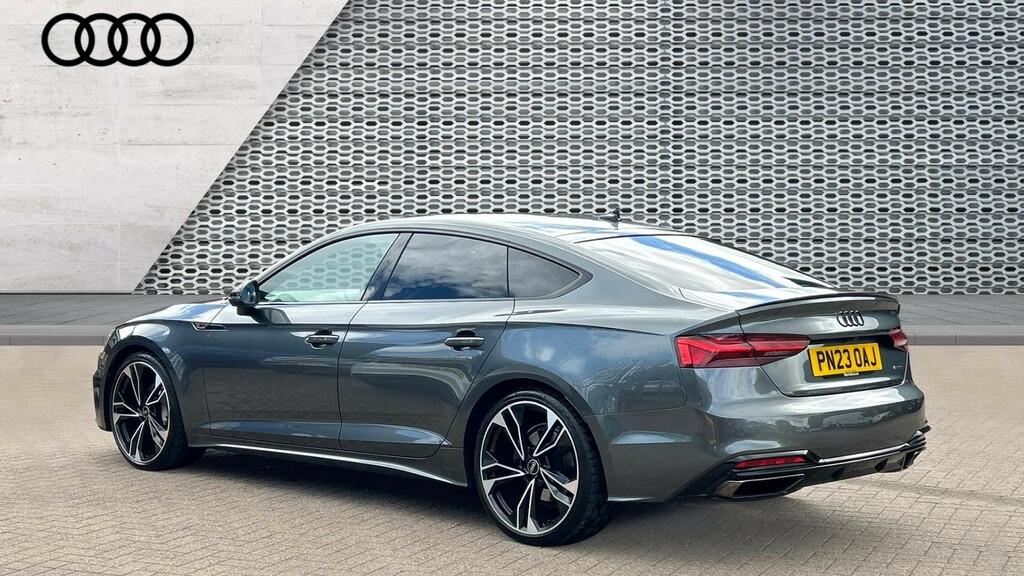 Audi A5 A5 40 Tdi 204 Quattro Black Edition S Tronic PN23OAJ Grey #3