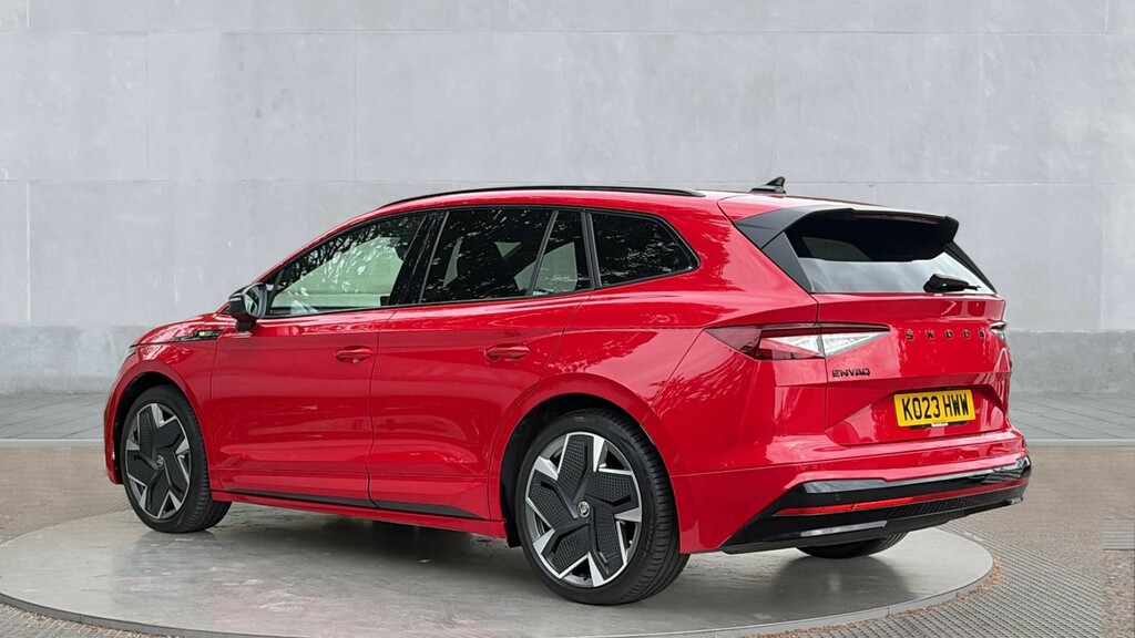 Skoda ENYAQ Enyaq 220Kw Vrs 82Kwh 4X4 Red #3