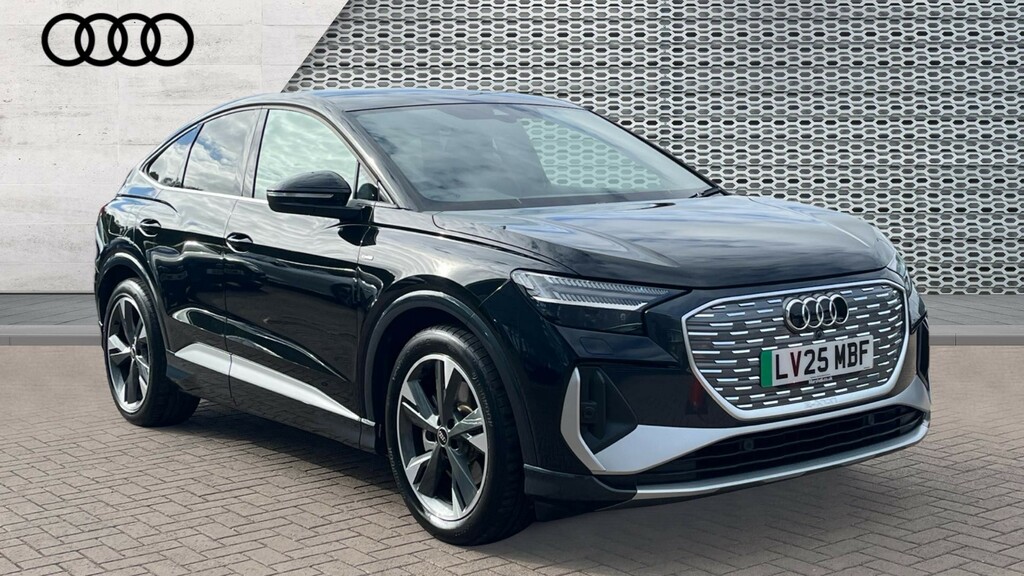 Audi Q4 E Tron Q4 210Kw 45 82Kwh S Line Leathertech Pa LV25MBF Black