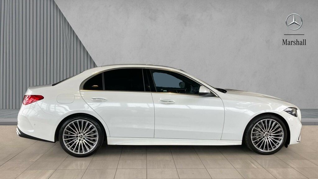 Mercedes-Benz C Class C Class C200 Amg Line Premium 9G-tronic KR25OVS White #4