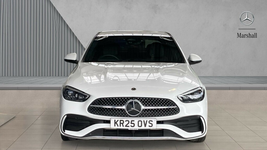 Mercedes-Benz C Class C Class C200 Amg Line Premium 9G-tronic KR25OVS White #6