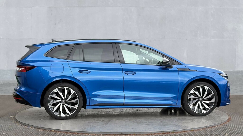 Skoda ENYAQ Enyaq 210Kw 85X Sportline 82Kwh 4X4 KN75FYO Blue #4