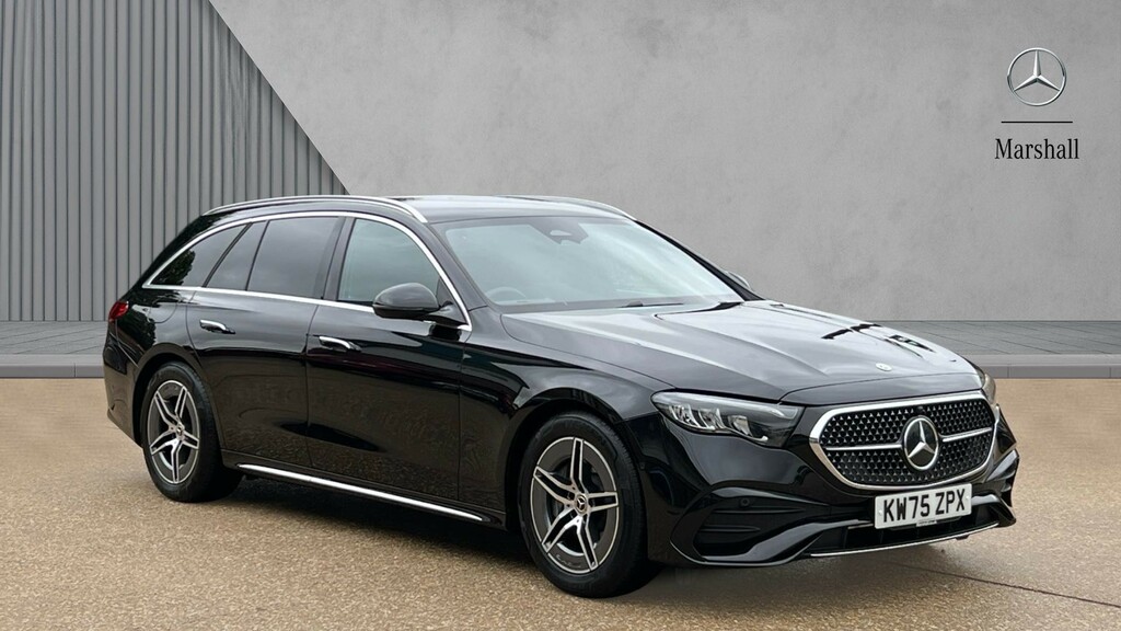 Mercedes-Benz E Class E Class E220d Amg Line 9G-tronic Black