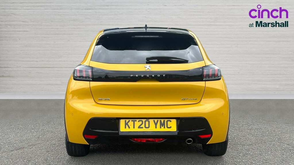 Peugeot 208 208 1.2 Puretech 100 Gt Line KT20YMC Yellow #4