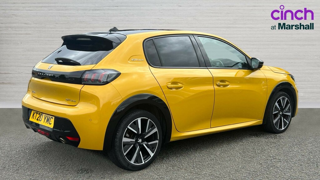 Peugeot 208 208 1.2 Puretech 100 Gt Line KT20YMC Yellow #3