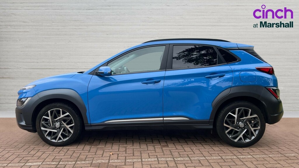Hyundai Kona Kona 1.6 Gdi Hybrid Premium Dct LY22KJO Blue #6