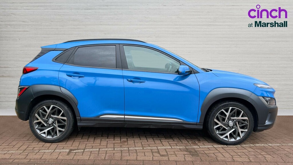 Hyundai Kona Kona 1.6 Gdi Hybrid Premium Dct LY22KJO Blue #2
