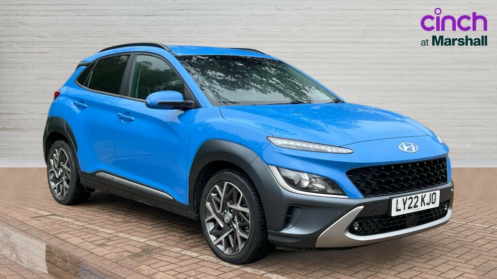 Hyundai Kona Kona 1.6 Gdi Hybrid Premium Dct Blue