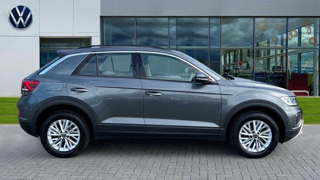 Volkswagen T-Roc T-roc 1.5 Tsi Life Dsg Grey #4