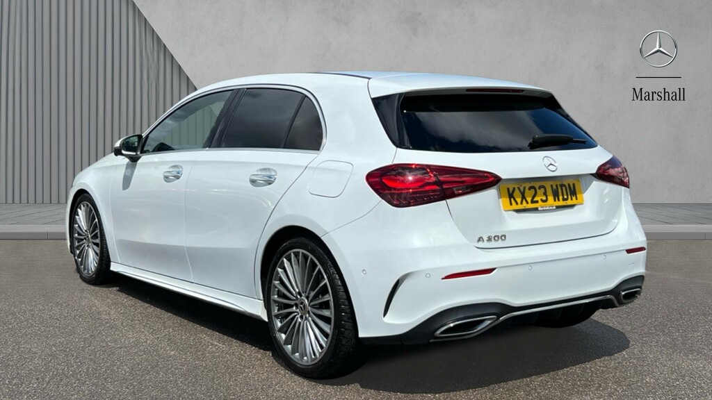 Mercedes-Benz A Class A Class A200 Amg Line Premium Plus KX23WDM White #2
