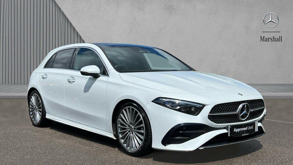 Mercedes-Benz A Class A Class A200 Amg Line Premium Plus White