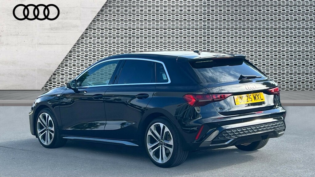 Audi A3 A3 1.5 Tfsi 150 S Line S Tronic DC25WXL Black #3