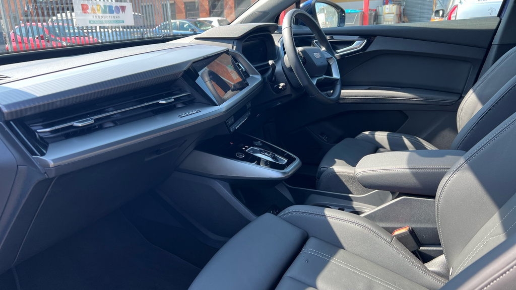 Audi Q4 E Tron Q4 210Kw 45 82Kwh Sport Leather KR25ZKA Blue #2