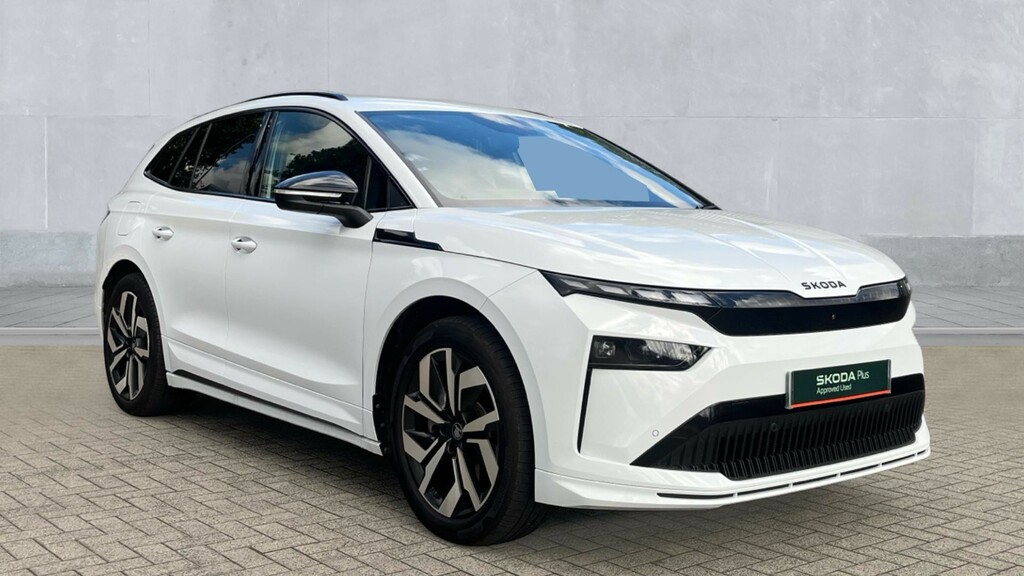 Skoda ENYAQ Enyaq 210Kw 85 Sportline 82Kwh White