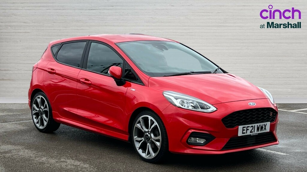 Ford Fiesta Fiesta 1.0 Ecoboost Hybrid Mhev 155 St-line X Edit Red