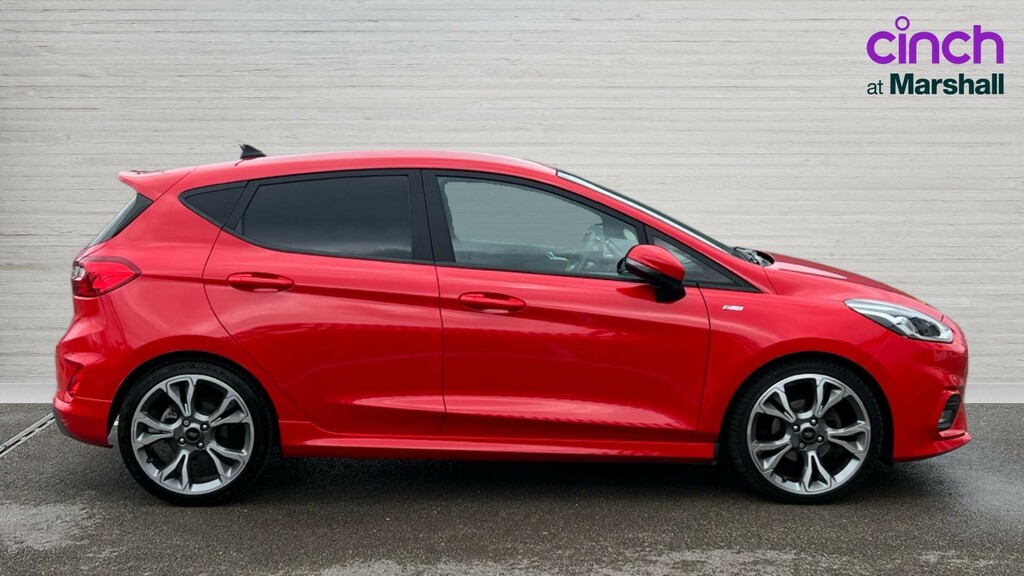 Ford Fiesta Fiesta 1.0 Ecoboost Hybrid Mhev 155 St-line X Edit EF21WWX Red #2