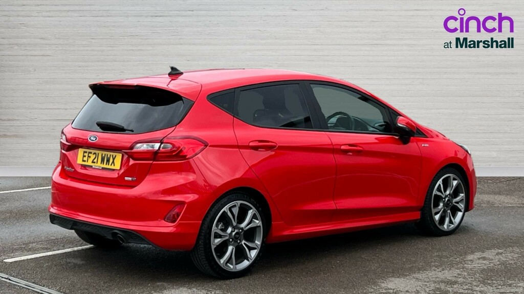 Ford Fiesta Fiesta 1.0 Ecoboost Hybrid Mhev 155 St-line X Edit EF21WWX Red #3