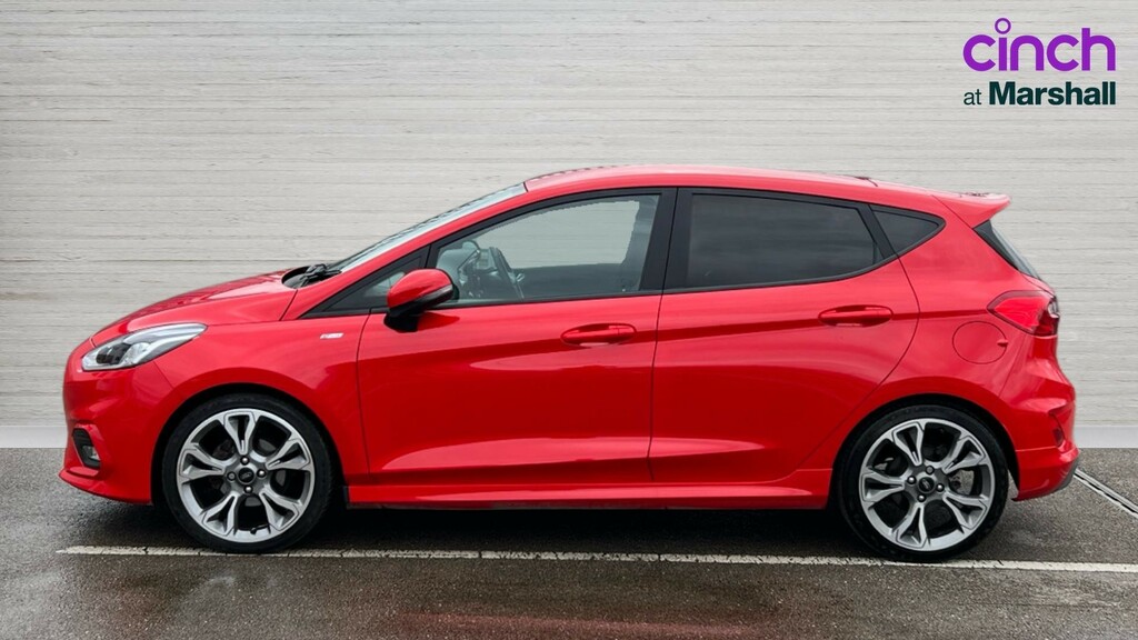 Ford Fiesta Fiesta 1.0 Ecoboost Hybrid Mhev 155 St-line X Edit EF21WWX Red #6