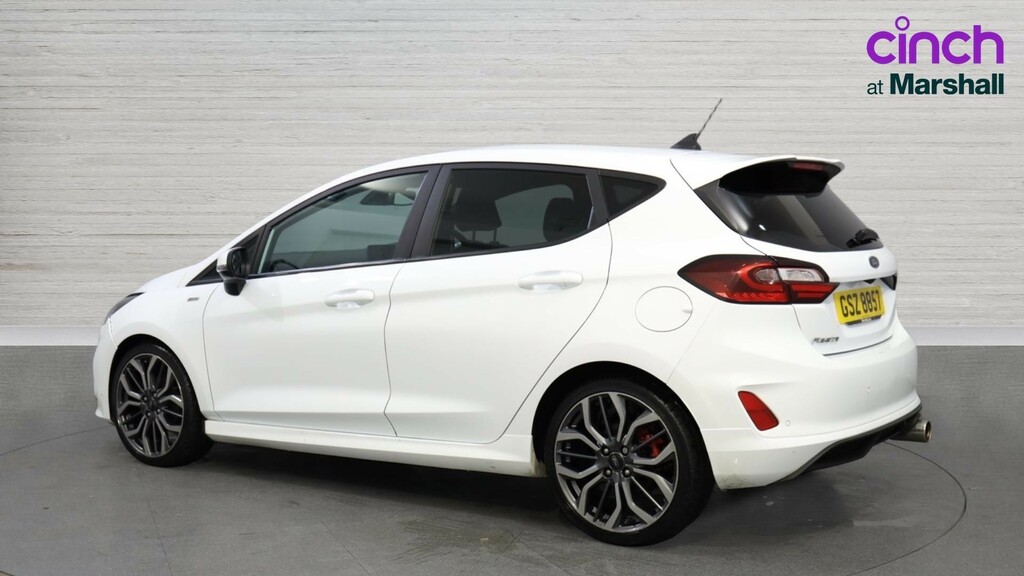 Ford Fiesta Fiesta 1.0 Ecoboost St-line X GSZ8857 White #5