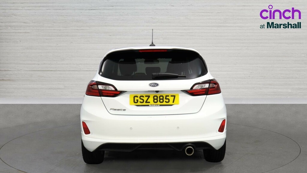 Ford Fiesta Fiesta 1.0 Ecoboost St-line X GSZ8857 White #4