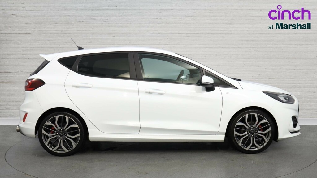 Ford Fiesta Fiesta 1.0 Ecoboost St-line X GSZ8857 White #2