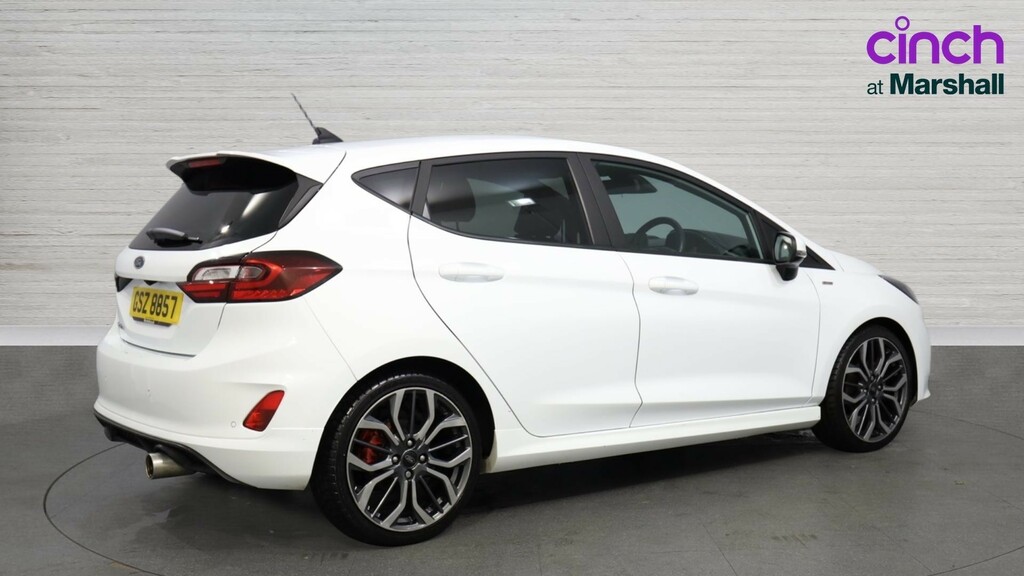 Ford Fiesta Fiesta 1.0 Ecoboost St-line X GSZ8857 White #3