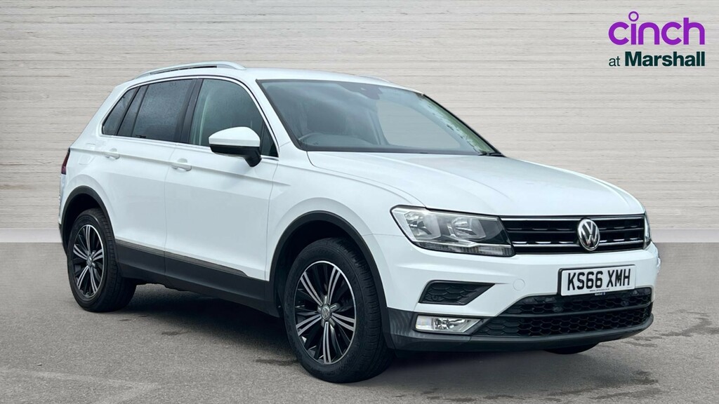Volkswagen Tiguan Tiguan 2.0 Tdi 190 4Motion Se Nav Dsg White