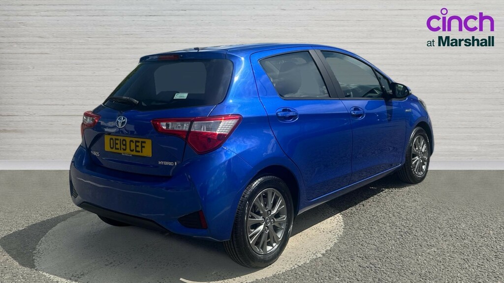 Toyota Yaris Yaris 1.5 Hybrid Icon Cvt Blue #3