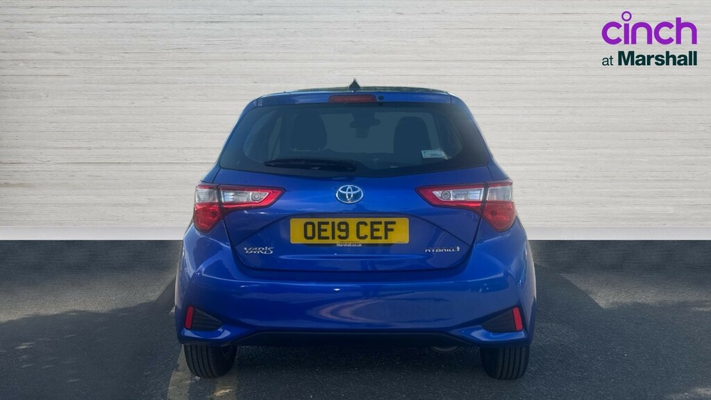 Toyota Yaris Yaris 1.5 Hybrid Icon Cvt Blue #4