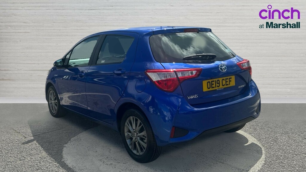 Toyota Yaris Yaris 1.5 Hybrid Icon Cvt Blue #5