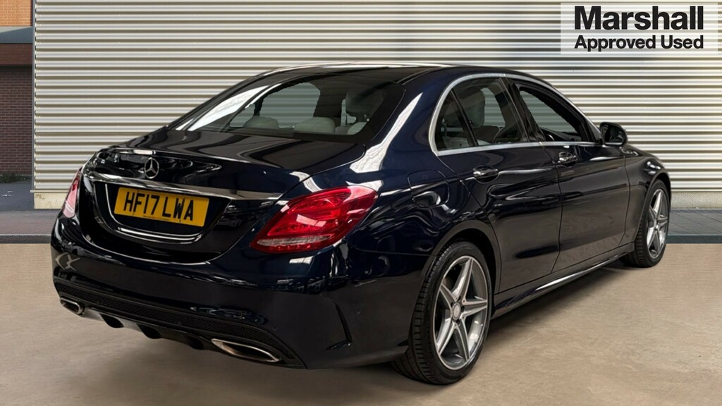 Mercedes-Benz C Class C Class C200 Amg Line Premium 9G-tronic HF17LWA Blue #3