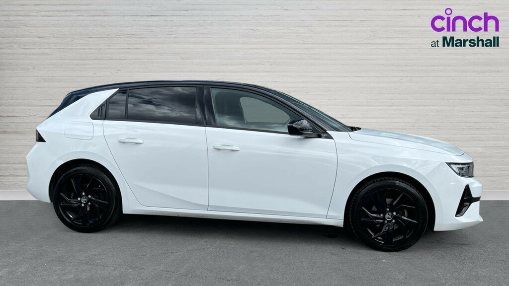 Vauxhall Astra Astra 1.2 Turbo 130 Gs RF24GVJ White #2