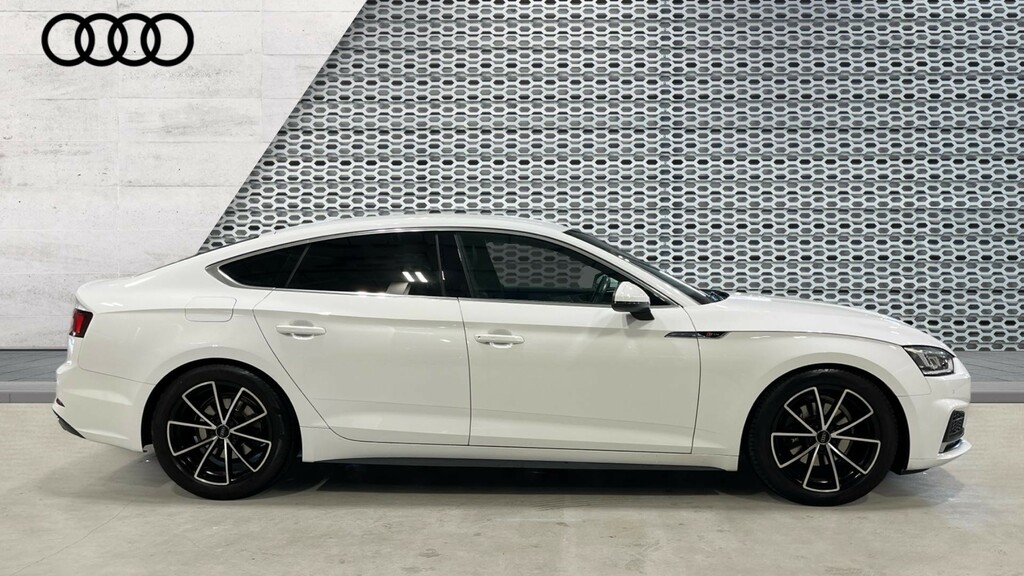Audi A5 A5 2.0 Tfsi S Line S Tronic LP18HHO White #4
