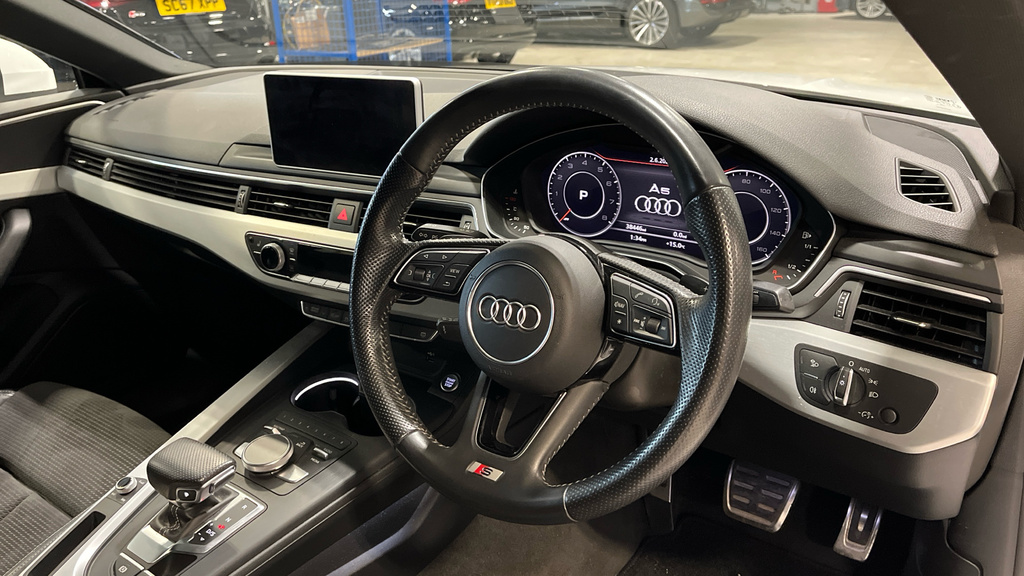 Audi A5 A5 2.0 Tfsi S Line S Tronic LP18HHO White #6