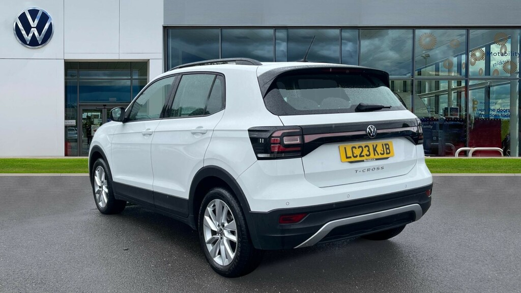 Volkswagen T-Cross T-cross 1.0 Tsi 110 Se Dsg LC23KJB White #3