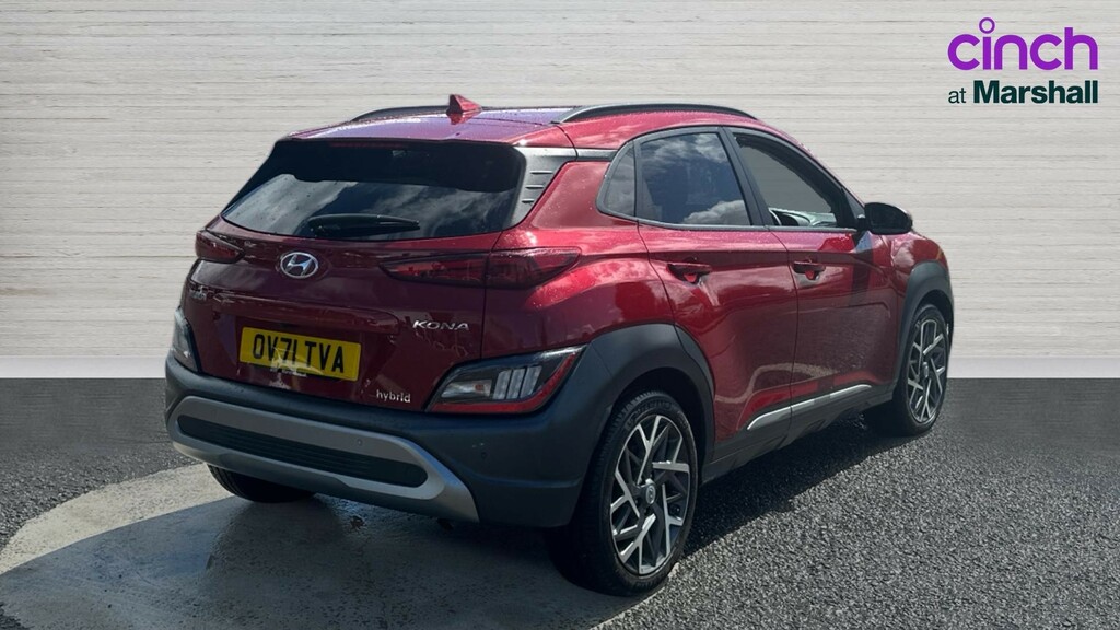 Hyundai Kona Kona 1.6 Gdi Hybrid Ultimate Dct OV71TVA Red #3
