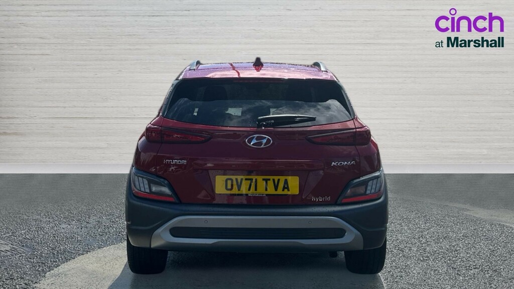Hyundai Kona Kona 1.6 Gdi Hybrid Ultimate Dct OV71TVA Red #4