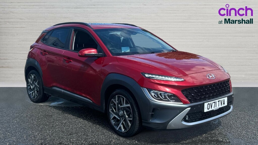 Hyundai Kona Kona 1.6 Gdi Hybrid Ultimate Dct Red