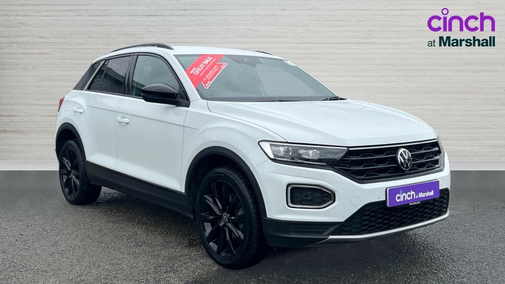 Volkswagen T-Roc T-roc 1.5 Tsi Evo Black Edition Dsg DE21VPL White